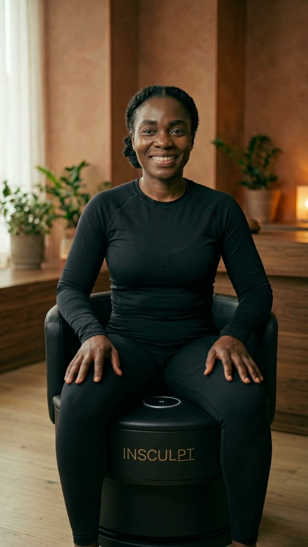 Insculpt Chair-behandling, Hälsokliniken